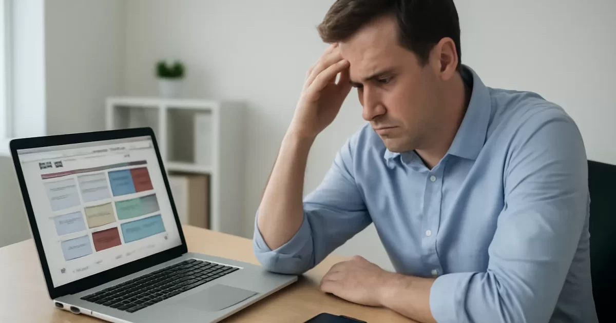 10 señales de un sitio web poco profesional