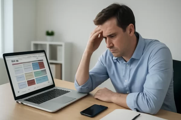 10 señales de un sitio web poco profesional