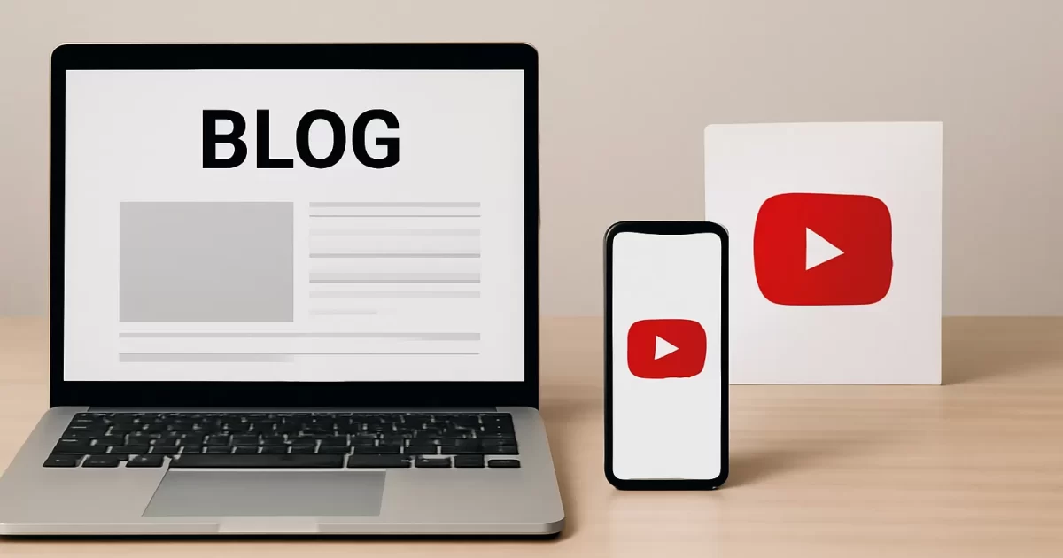 Blog vs YouTube: cuál conviene más para monetizar contenido