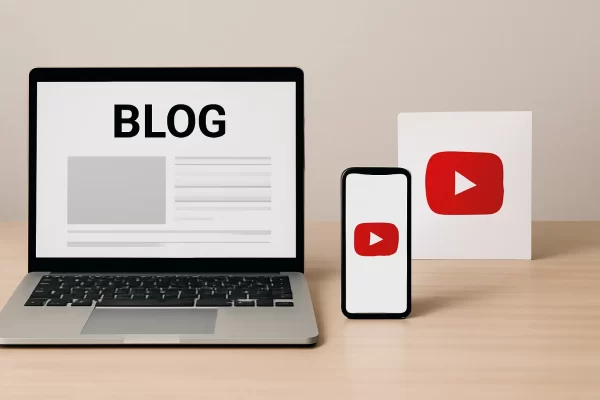 Blog vs YouTube: cuál conviene más para monetizar contenido