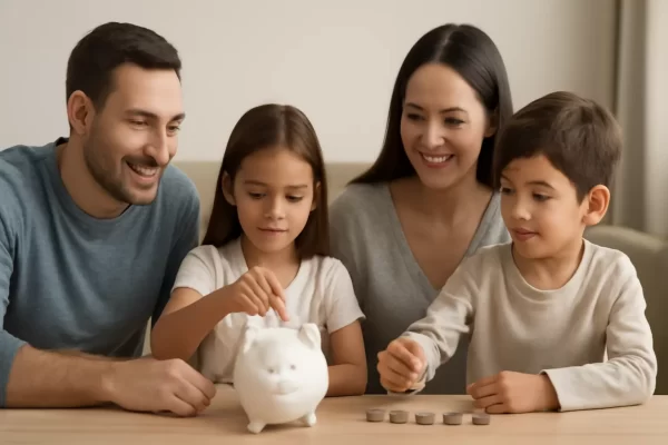 Cómo ahorrar dinero en familia todos los meses