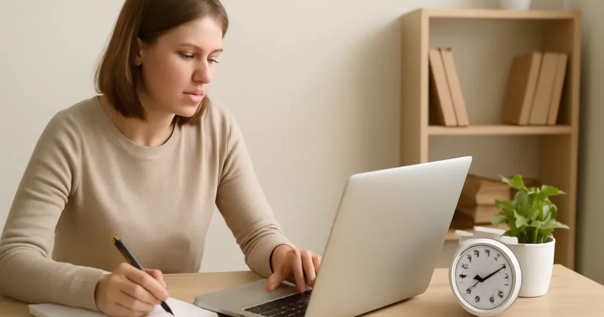 Cómo organizar tu tiempo para trabajar desde casa
