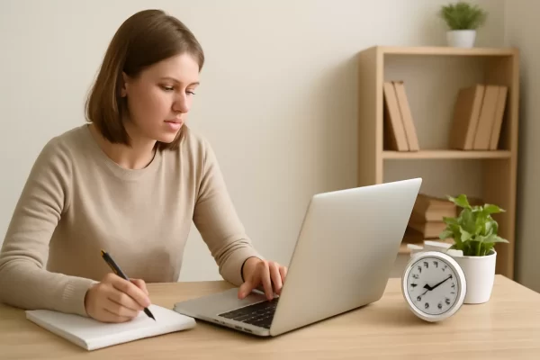 Cómo organizar tu tiempo para trabajar desde casa