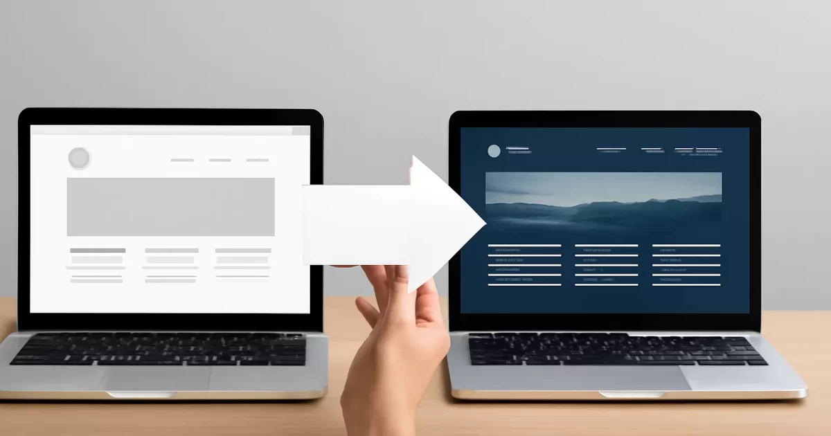 Cómo reemplazar una plantilla por una web a medida