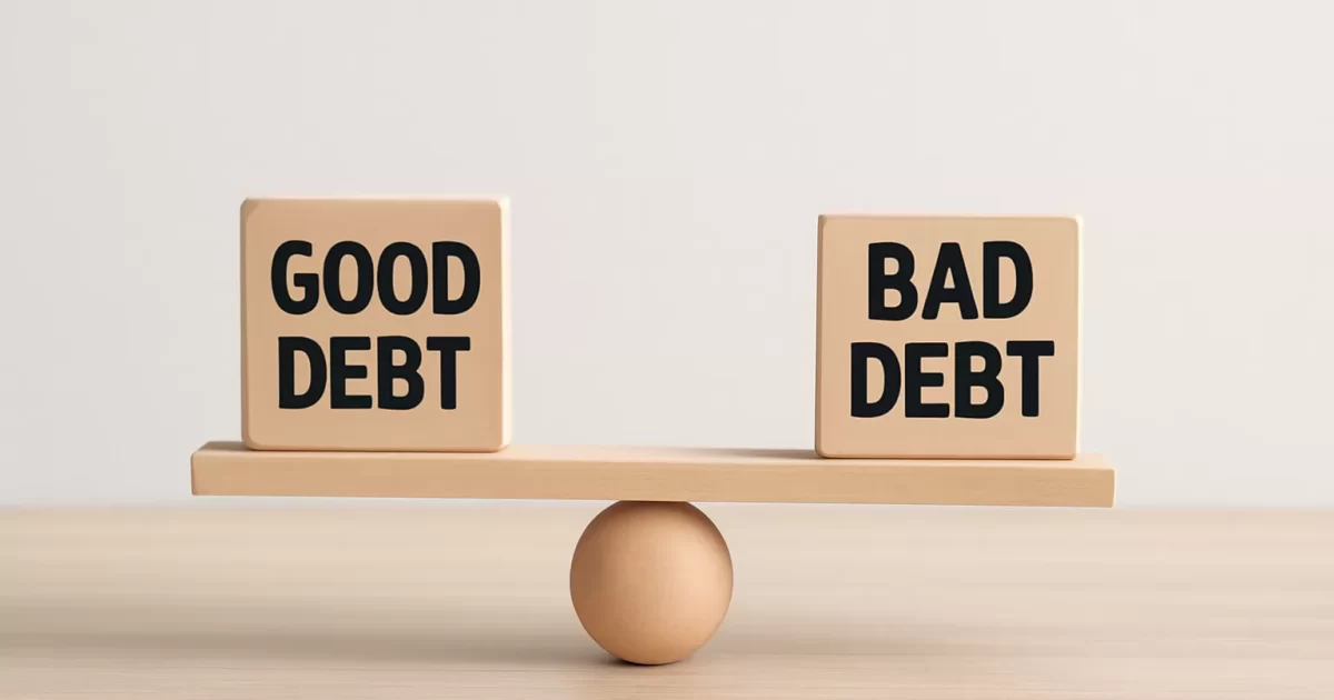 Deuda buena y deuda mala: diferencias principales