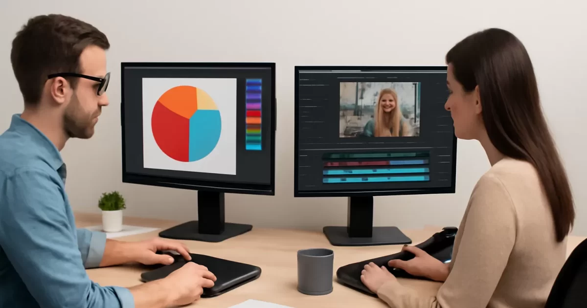 Diseño gráfico freelance vs edición de video freelance