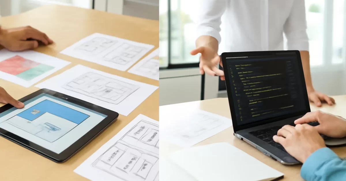 Diseño web vs. desarrollo web: diferencias