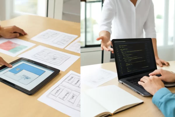 Diseño web vs. desarrollo web: diferencias