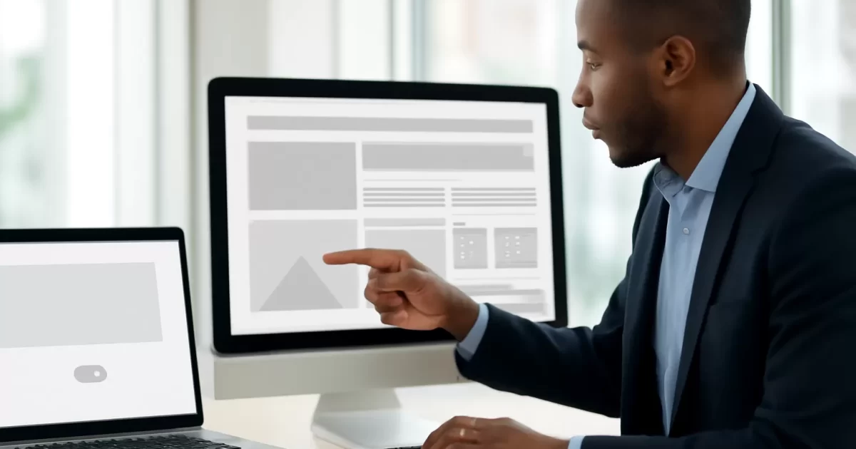 Landing page vs. página web: diferencias