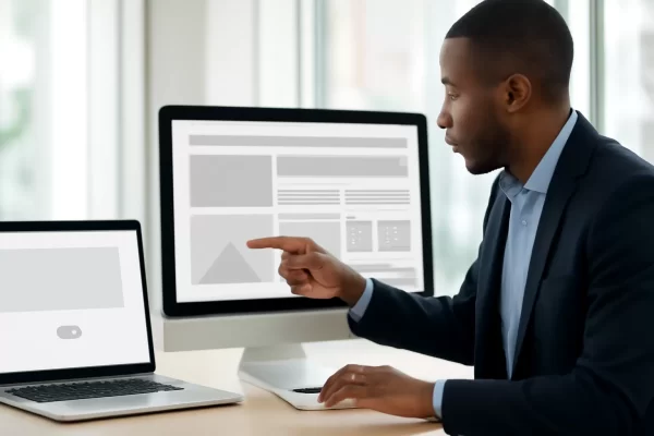 Landing page vs. página web: diferencias