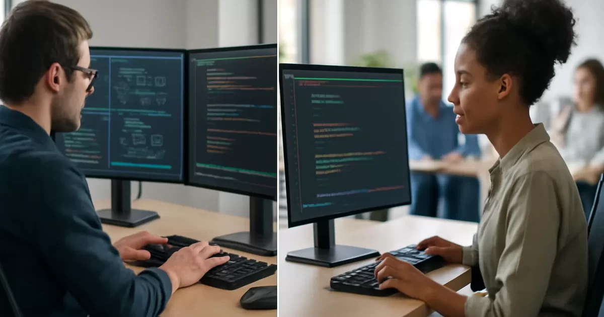 Programador web vs. desarrollador web