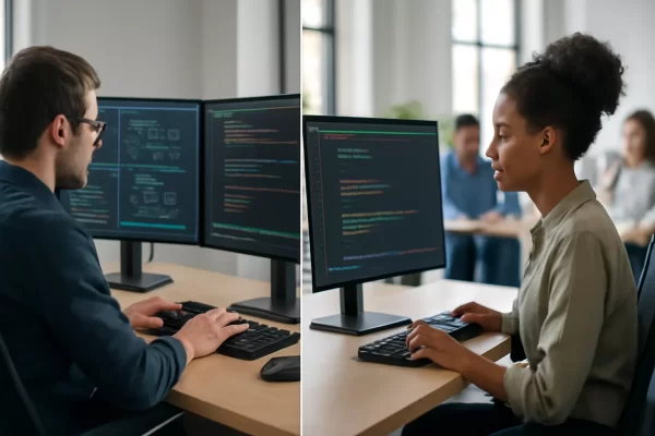 Programador web vs. desarrollador web