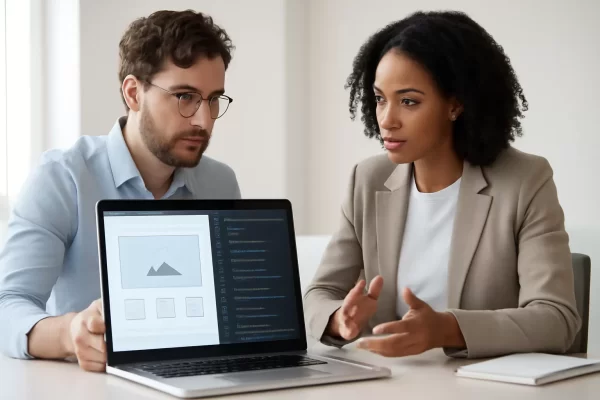 Web estándar vs web personalizada